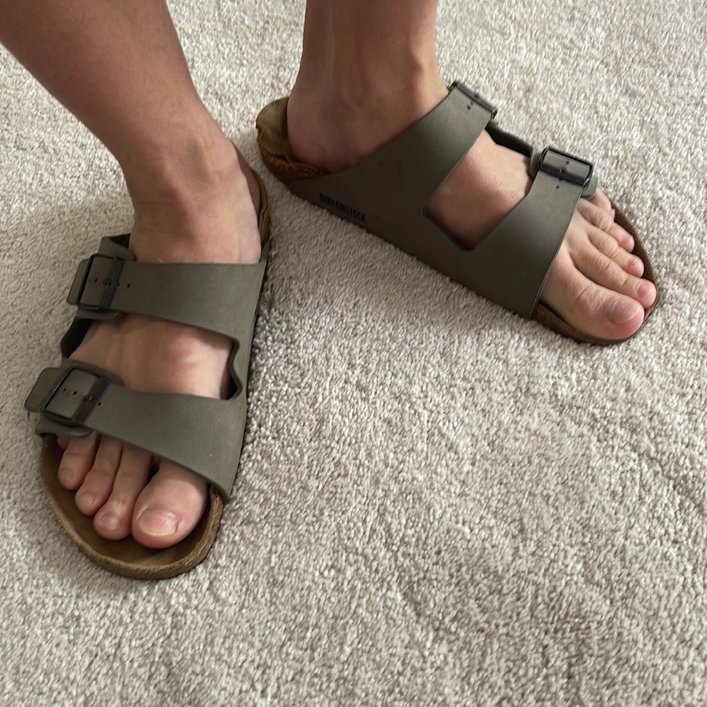 Very Worn Men’s Birkenstocks Birks Sandals COLLECTORS Size 46 Men’s 13